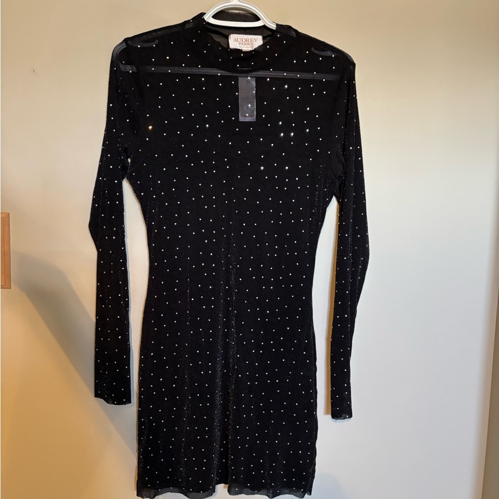 Allure Black Long Sleeve Dress